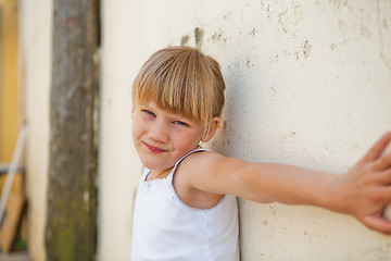 Image showing Portrait of young girl