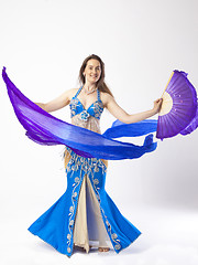 Image showing belly dancer woman