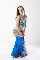 Image showing belly dancer woman