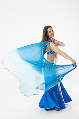 Image showing belly dancer woman