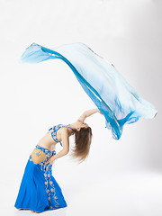 Image showing belly dancer woman