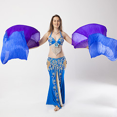 Image showing belly dancer woman