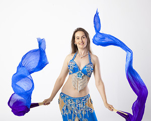 Image showing belly dancer woman