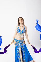 Image showing belly dancer woman