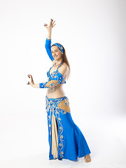 Image showing belly dancer woman