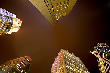 Image showing Skyscrapers in Singapore