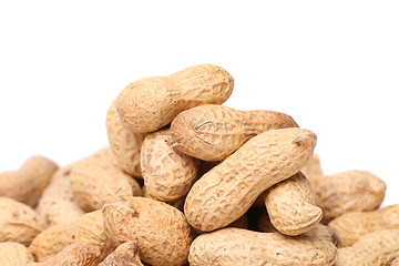 Image showing Frame close-up of some peanuts.