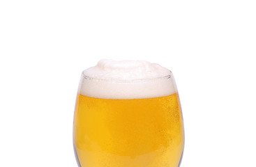 Image showing Beer glass with azoom