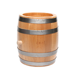 Image showing wooden barrel