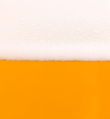 Image showing Light beer background