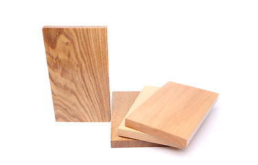 Image showing One board (acacia) and three boards
