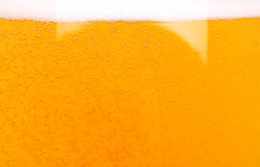 Image showing Light beer background