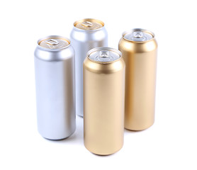Image showing Blank aluminum soda can