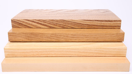 Image showing Different wood textures