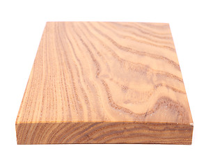 Image showing A wooden plank close-up