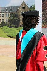 Image showing Graduate in gowns