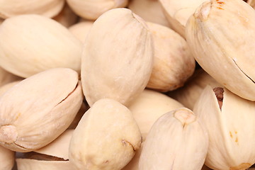 Image showing Closed pistachios
