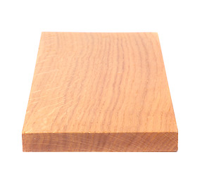 Image showing A wooden plank close-up