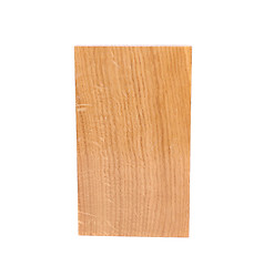 Image showing A oak board