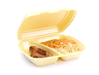 Image showing A chicken take away