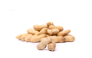 Image showing Two peanuts