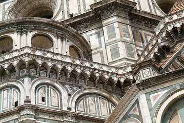 Image showing fassade of Santa Maria del fiore