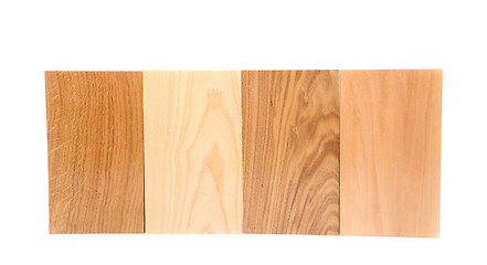 Image showing Top four boards (oak, eim, acacia, lime)