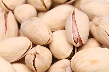 Image showing Background of pistachios