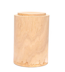 Image showing Birch bark container