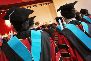 Image showing University graduates