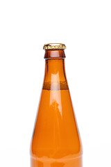 Image showing A brown neck bottle.