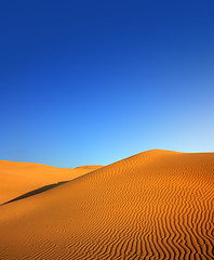 Image showing evening desert