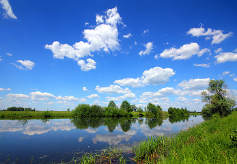 Image showing beautiful summer lake landscape