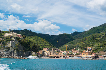 Image showing Monterosso in Cinque Terre, Italy