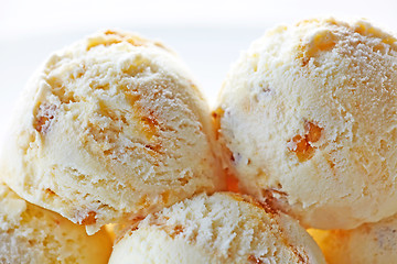 Image showing ice cream closeup