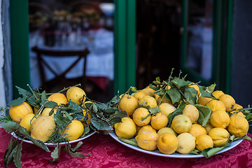 Image showing Fresh lemons