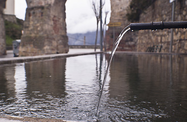 Image showing Traditional water fountain