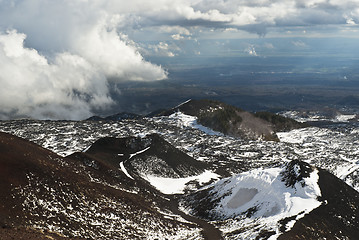 Image showing view of Etna volcano