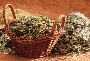 Image showing herbs basket