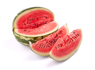 Image showing Sliced watermelon