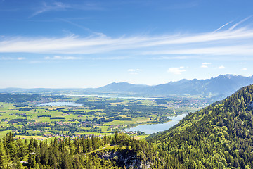 Image showing Views of the Allgäu region of Bavaria