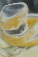 Image showing Whisky and ice abstract
