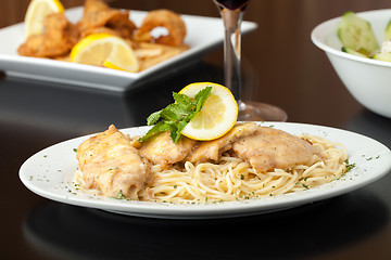 Image showing Chicken Francaise