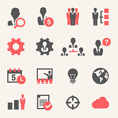 Image showing Internet Business. Icon set