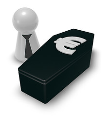 Image showing euro casket