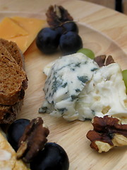 Image showing Cheese and bread