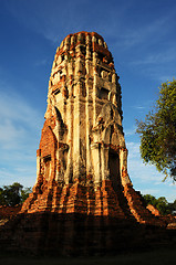 Image showing Ancient wat in Thailand