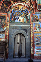 Image showing Door in the Rila Monastery