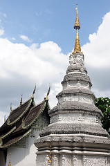 Image showing Ancient wat in Thailand