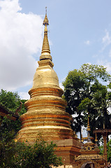 Image showing Ancient wat in Thailand